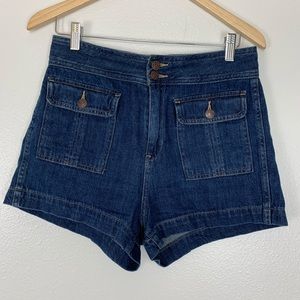 GAP HIGH WAISTED DENIM SHORTS